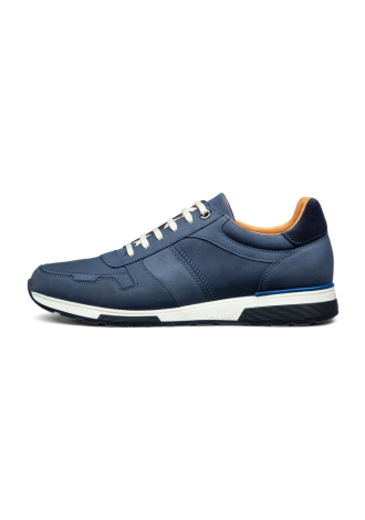 Blauw nubuck Positano sneaker