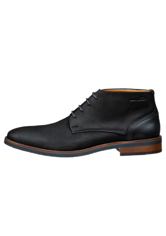 Antraciet grijs nubuck Amalfi halfhoge veterschoen