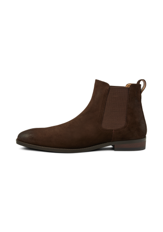 T-moro bruin suède Bregenz chelsea boot