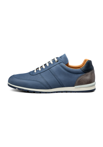 Blauw nubuck Anzano sneaker