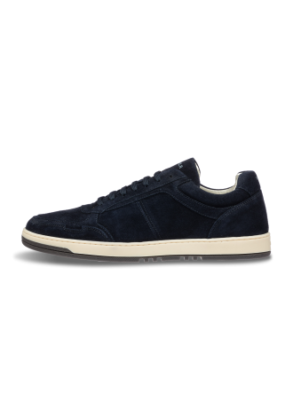 Navy blauw suède Miami sneaker