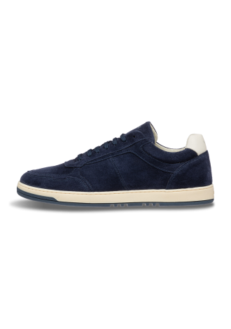 Blauw suède Miami sneaker