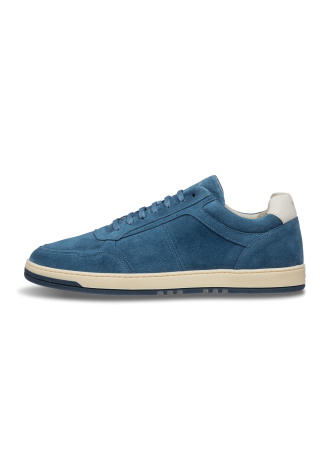 Licht blauw suède Miami sneaker