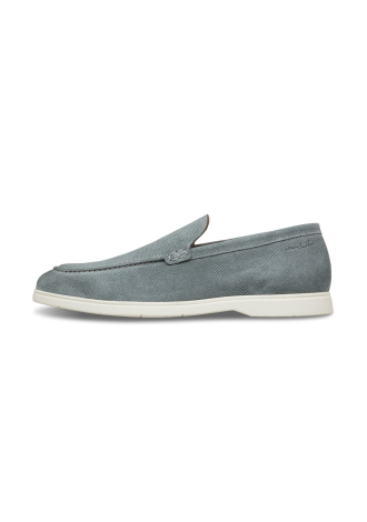 Grijs blauw suède Ascona loafer