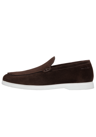 Donker bruin suède Ascona loafer