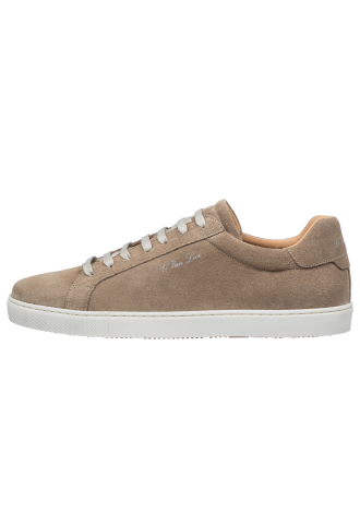 Zand beige suède Napoli sneaker