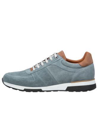 Grijs blauw suède Positano sneaker