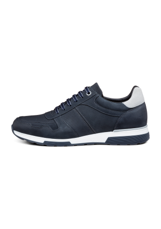 Metal blauw combi Positano sneaker