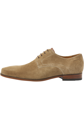 Taupe suède Rhodes veterschoen