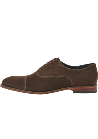 Testa di Moro bruin suède Madison veterschoen