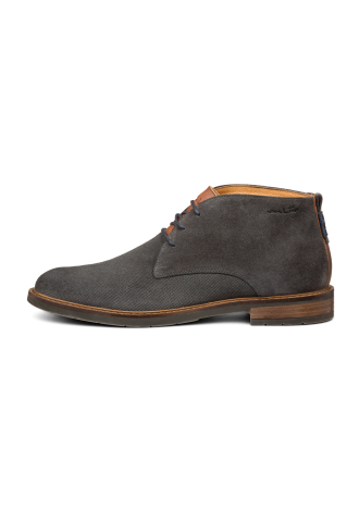 Antraciet grijs suède Boston boot