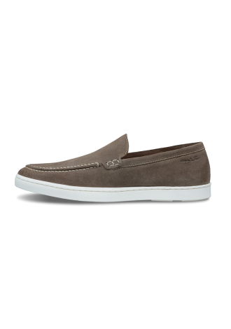Taupe suède Lugano loafer
