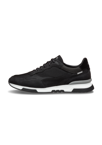 Zwart combi Romeo sneaker