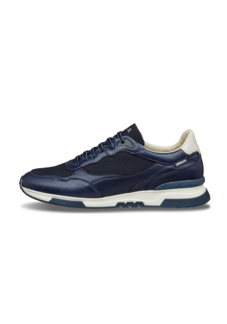 Navy blauw combi Romeo sneaker