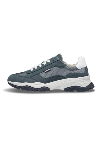 Grijs blauw nubuck Raptor sneaker