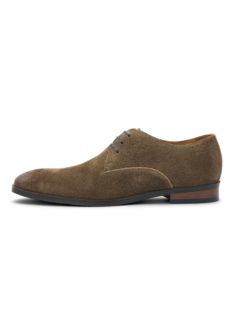 Taupe suède Bregenz veterschoen