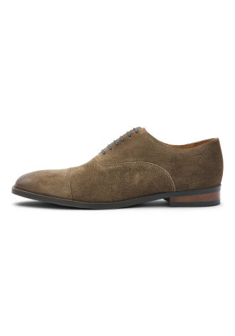 Taupe suède Bregenz veterschoen