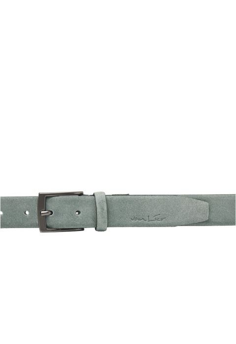 Grijsblauw Cintura moda suède riem