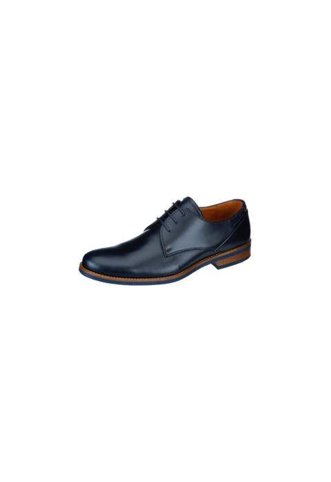 navy leder Sabinus veterschoen
