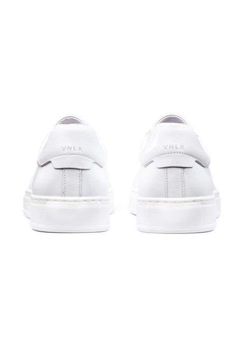 Wit gladleren Barossa sneaker