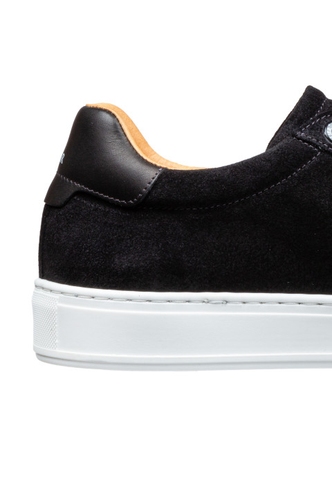 Zwart suède Barossa sneaker