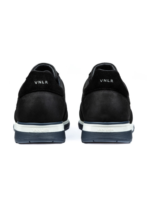 Zwart nubuck Positano sneaker