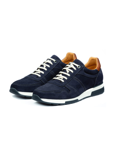 Navy suède Positano sneaker