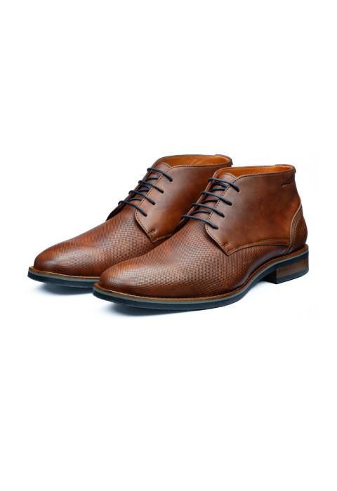 Licht cognac gladleren Amalfi boot
