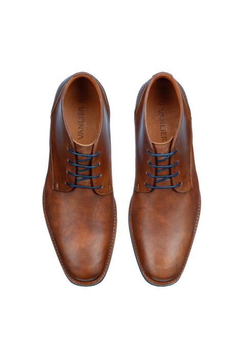 Licht cognac gladleren Amalfi boot
