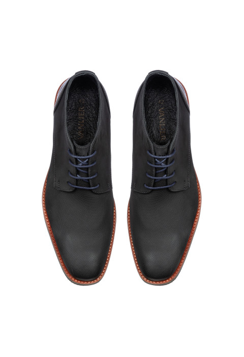 Zwart gladleren Amalfi boot
