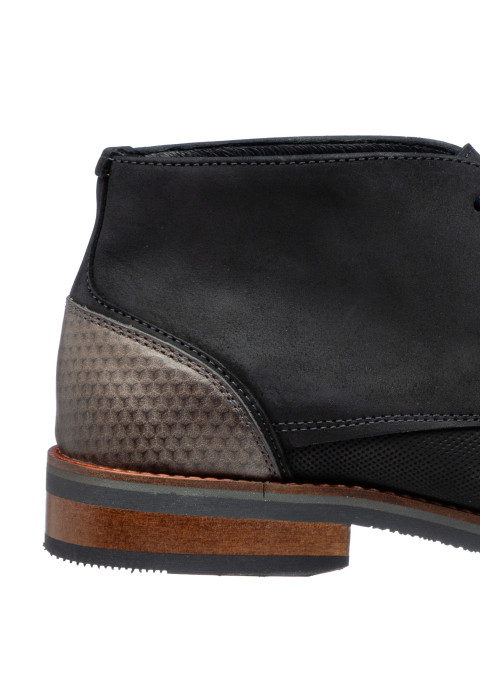 Zwart gladleren Amalfi boot