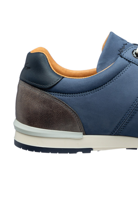 Blauw nubuck Anzano sneaker