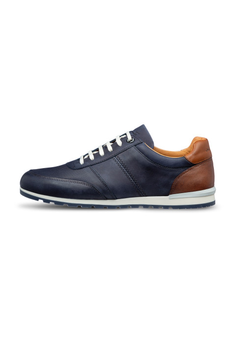 Navy nubuck Anzano sneaker