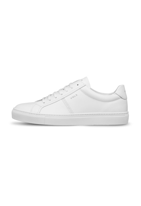Wit gladleren Novara sneaker