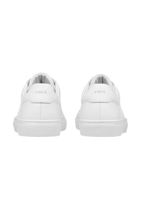 Wit gladleren Novara sneaker