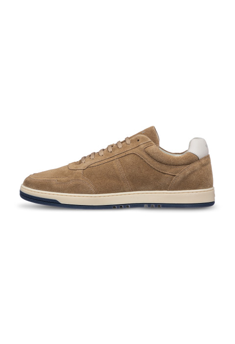 Zand beige suède Miami sneaker