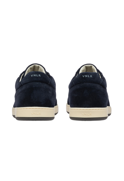 Navy blauw suède Miami sneaker