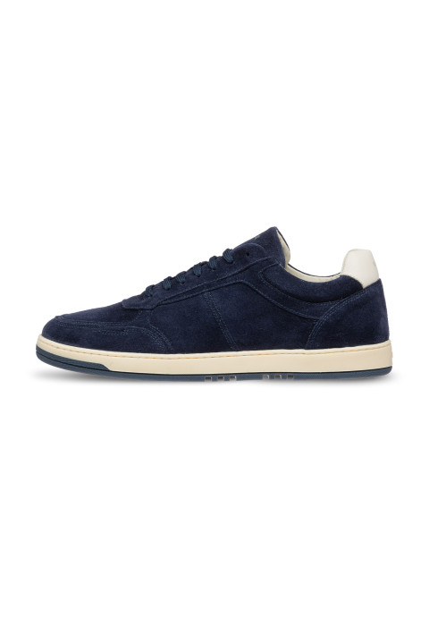 Blauw suède Miami sneaker