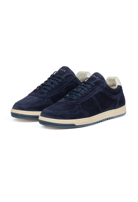 Blauw suède Miami sneaker