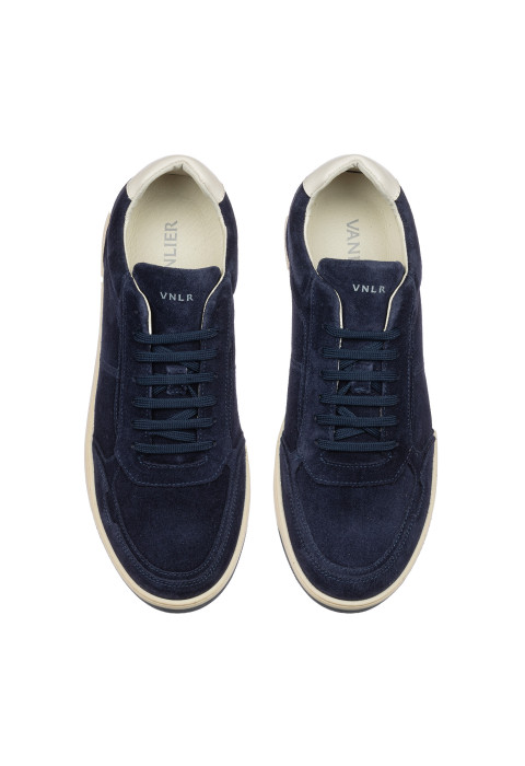 Blauw suède Miami sneaker