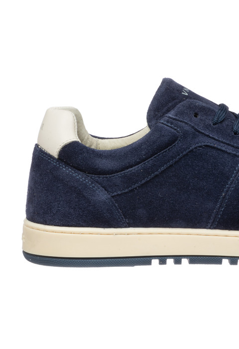 Blauw suède Miami sneaker