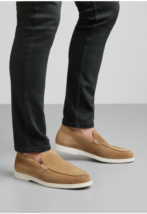 Zand beige suède Ascona loafer