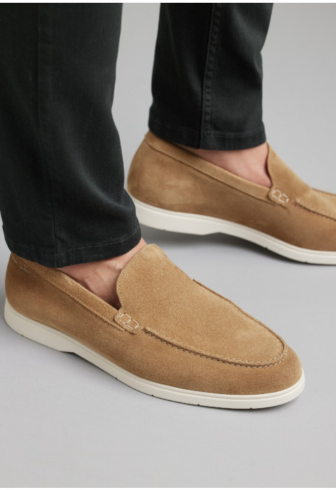 Zand beige suède Ascona loafer