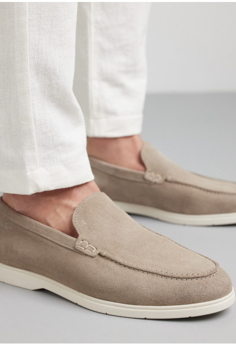 Taupe suède Ascona loafer