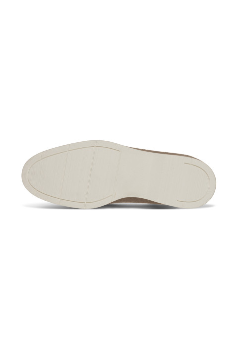 Licht taupe suède Ascona loafer