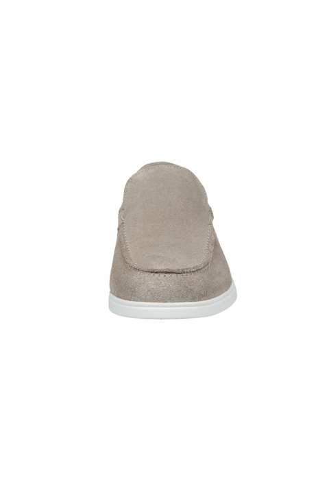Licht taupe suède Ascona loafer