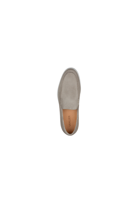 Licht taupe suède Ascona loafer
