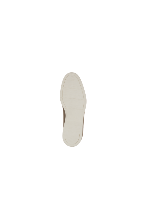 Licht taupe suède Ascona loafer