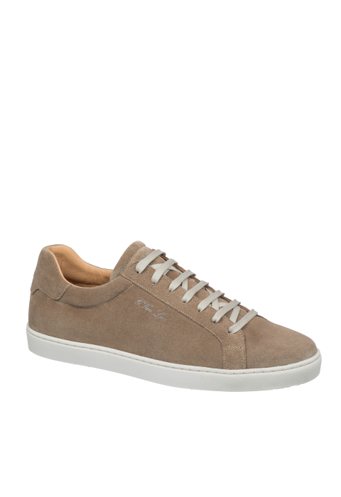 Zand beige suède Napoli sneaker