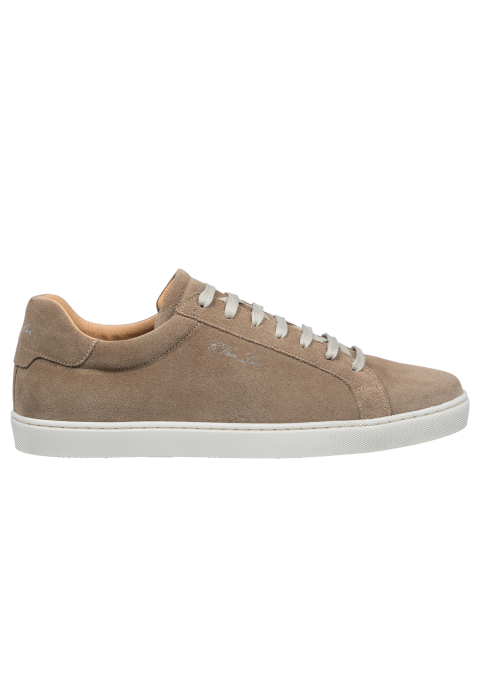 Zand beige suède Napoli sneaker